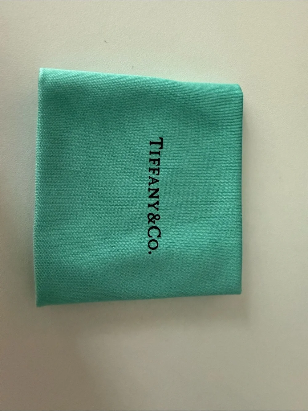 Tiffany & Co. Signature Robin's Egg Blue Leather Sunglass case and cleaning clot